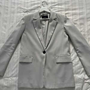 Pull&Bear Light Gray Blazer